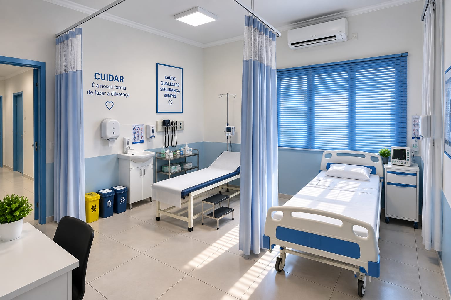 Sala de tratamento & Internamento